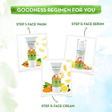 Mamaearth Skin Illuminate Face Cream, for skin brightening, with Vitamin C and Turmeric for Radiant Skin – (Pack of 2)
